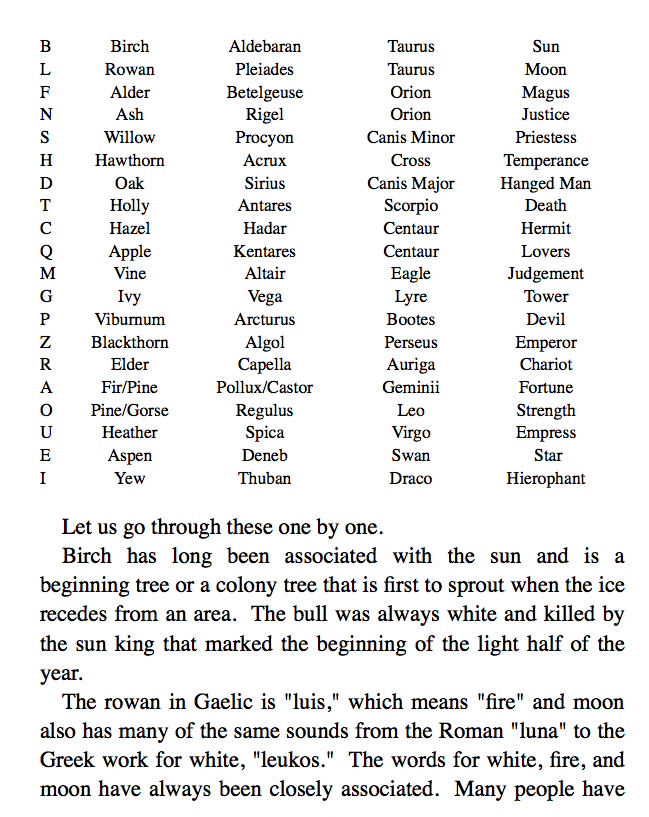 Trees and Ciphers